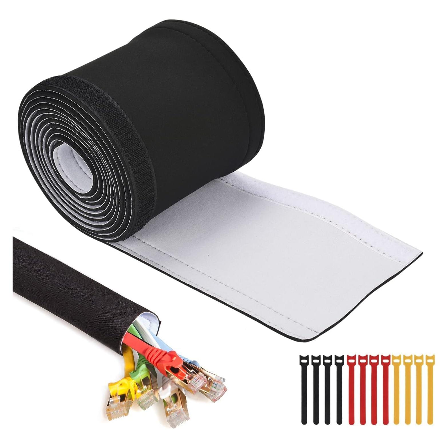 Manga Organizador de Cables Neopreno 3m CableGeeker 3.8cm