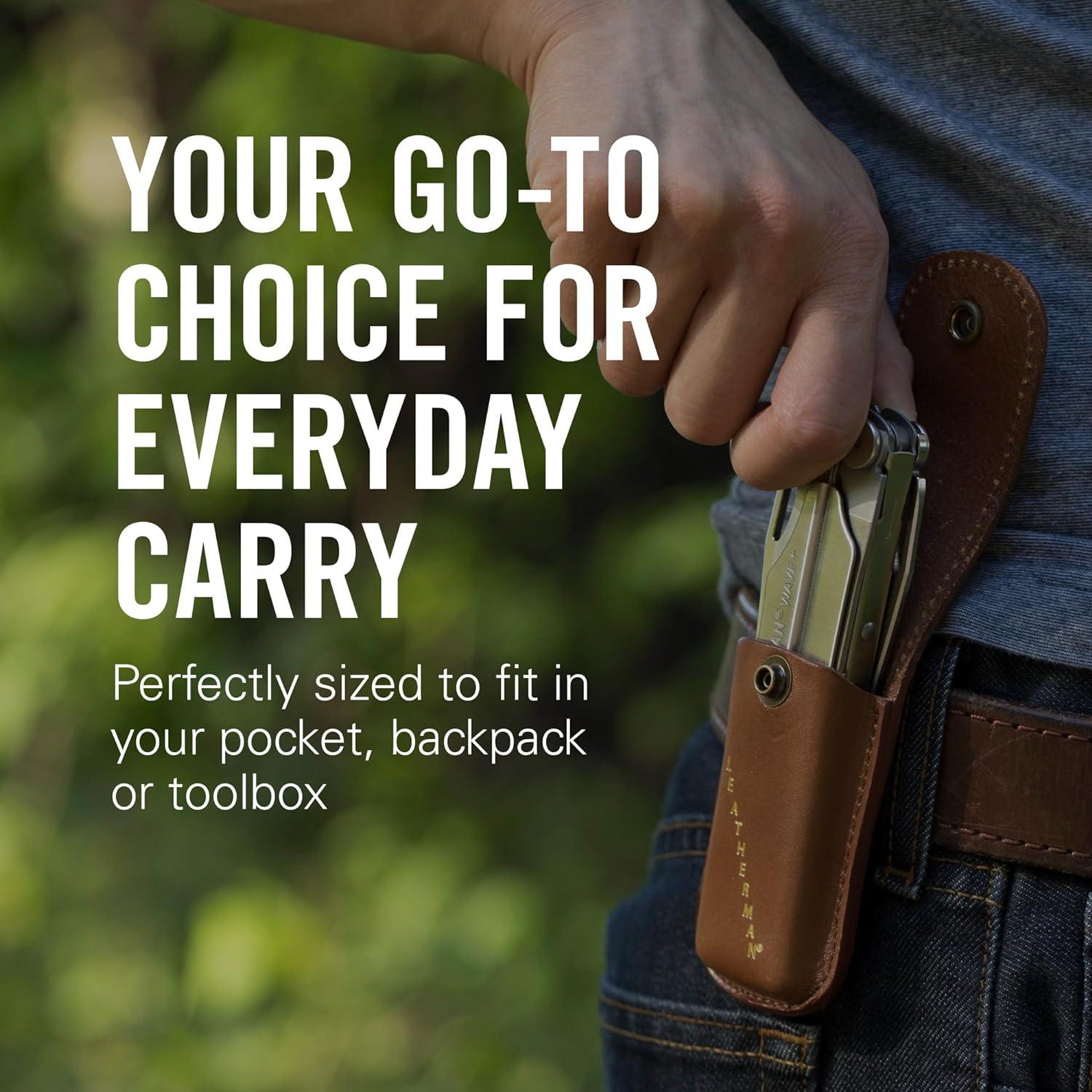 Multiherramienta LEATHERMAN Wave+ 18 en 1 Acero Inoxidable