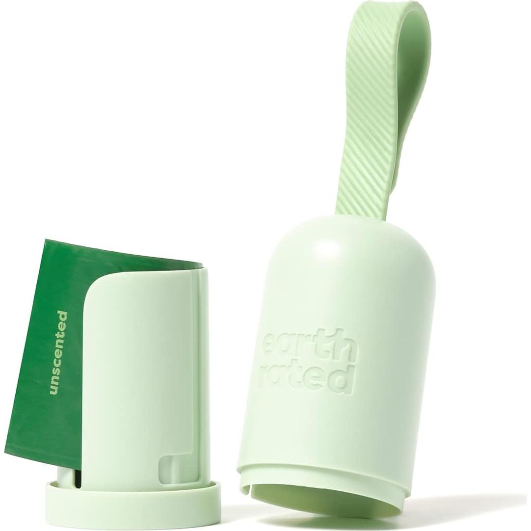 Dispensador de bolsas de excremento de perro Earth Rated + 15 bolsas