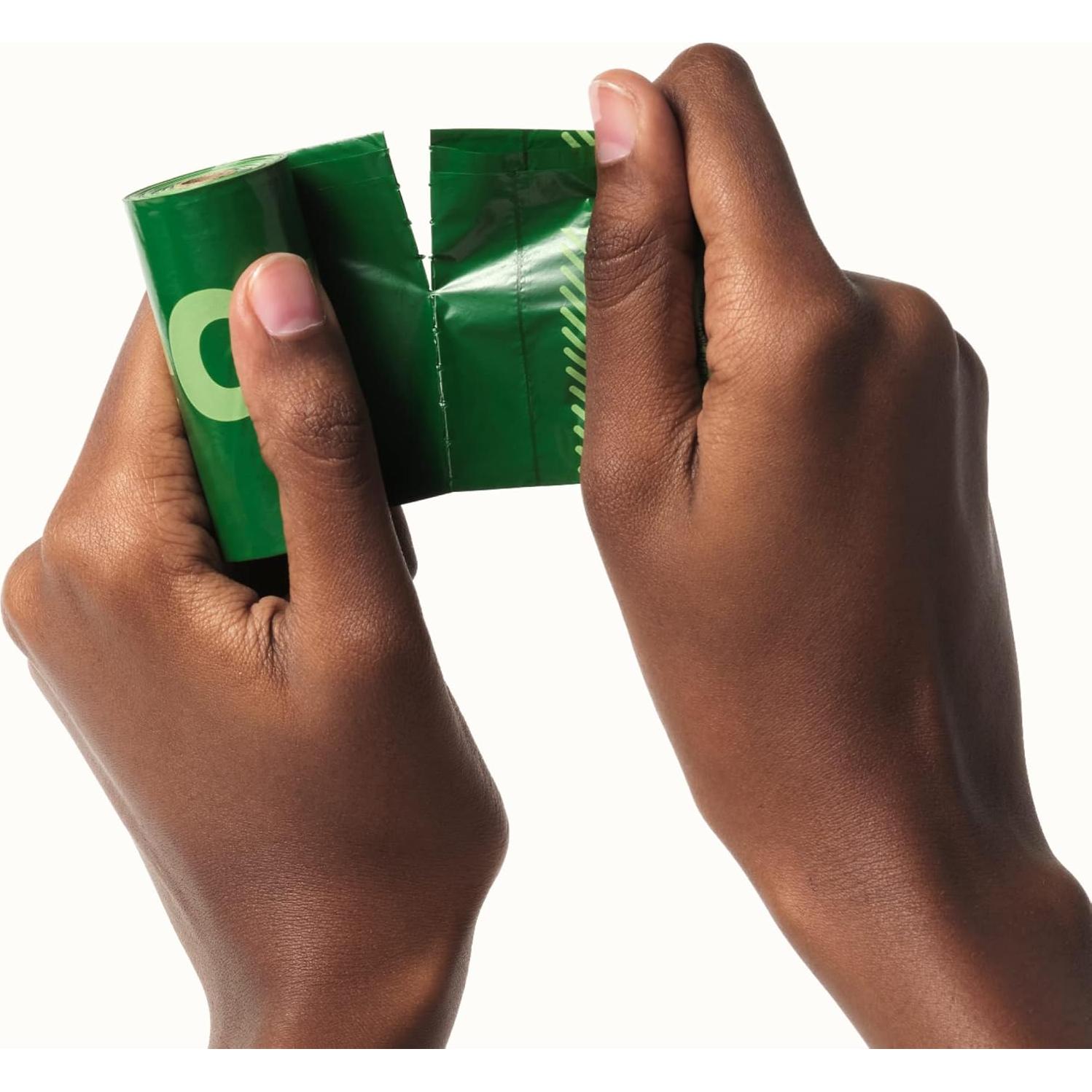 Dispensador de bolsas de excremento de perro Earth Rated + 15 bolsas