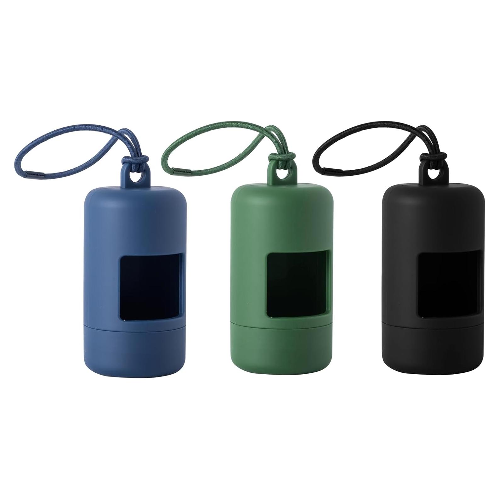 Soporte de Bolsa de Excremento para Perros SLSON 3 Piezas