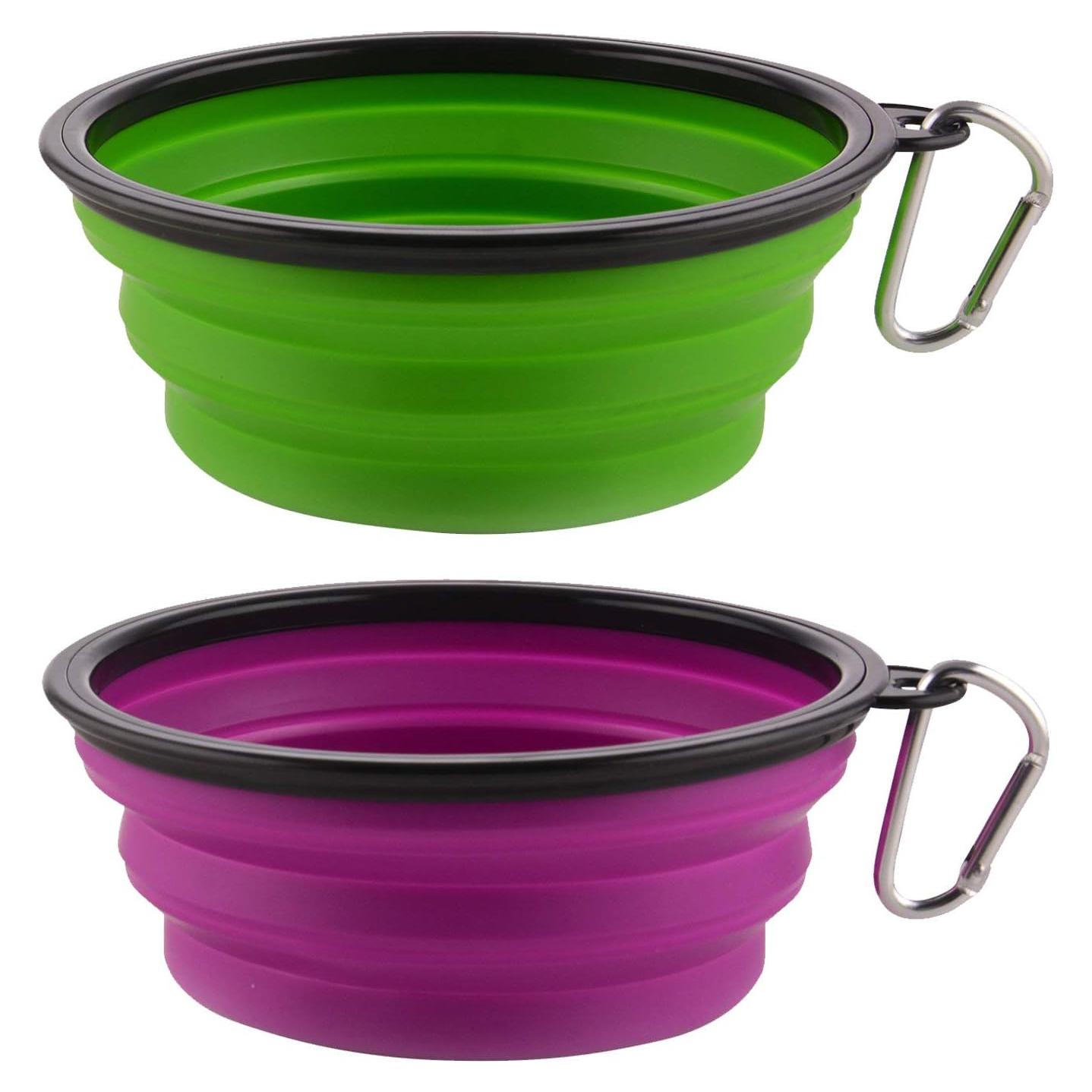 Tazones Plegables para Perros Guardians 34oz 2 Piezas