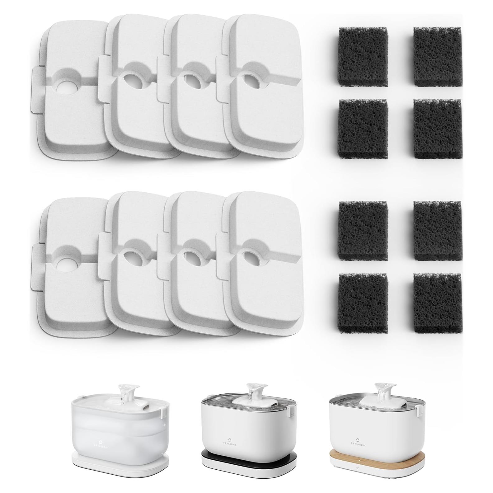 Filtros de Reemplazo PETLIBRO para Fuente de Agua Gatos 8 Unidades