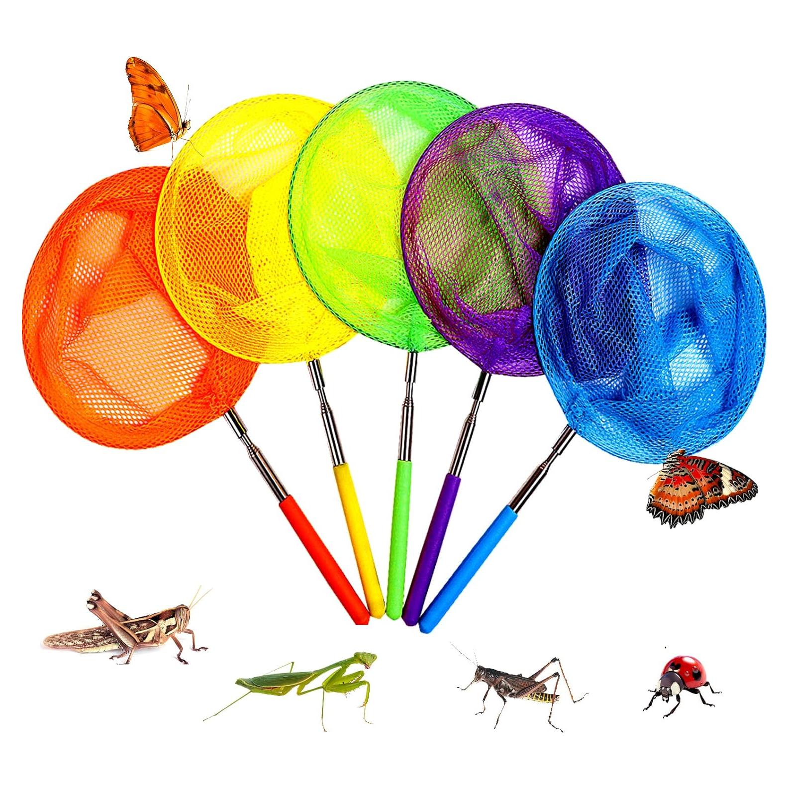 Redes Telescópicas de Mariposa TSYAN 5 Colores 86 cm