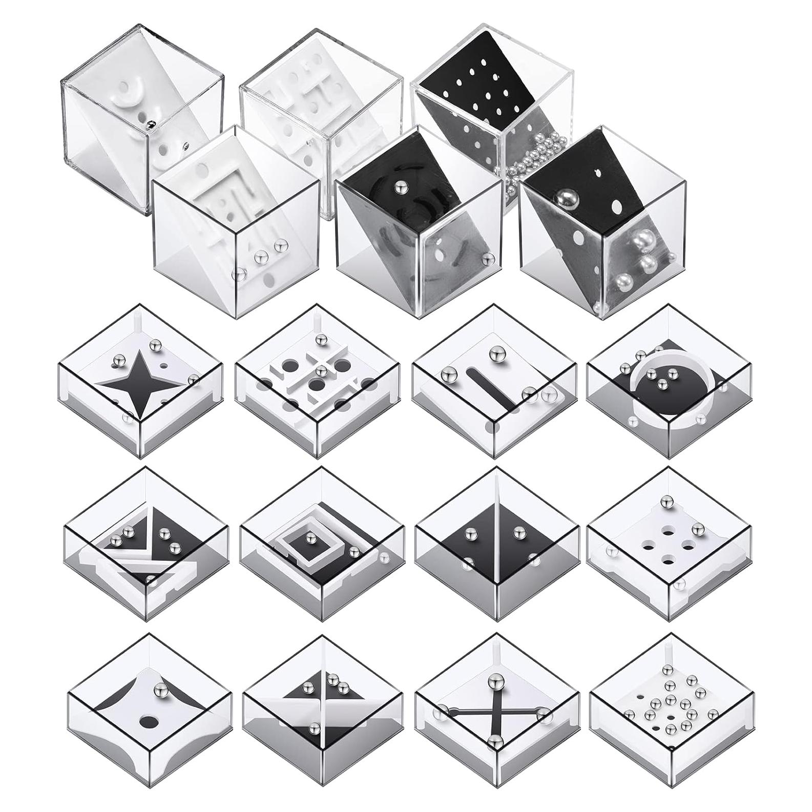 18 Piezas Juego de Laberinto Balance IQ Hanaive - Rompecabezas