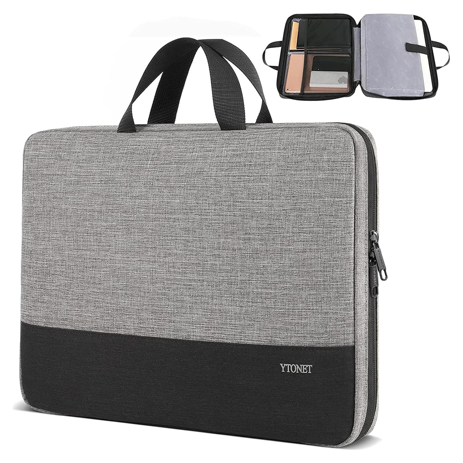 Funda para Laptop Ytonet 15.6" Gris Resistente al Agua