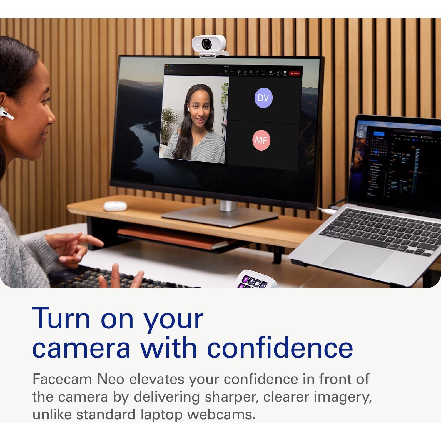 Kit de Oficina en Casa Elgato Wave Neo Webcam y Micrófono