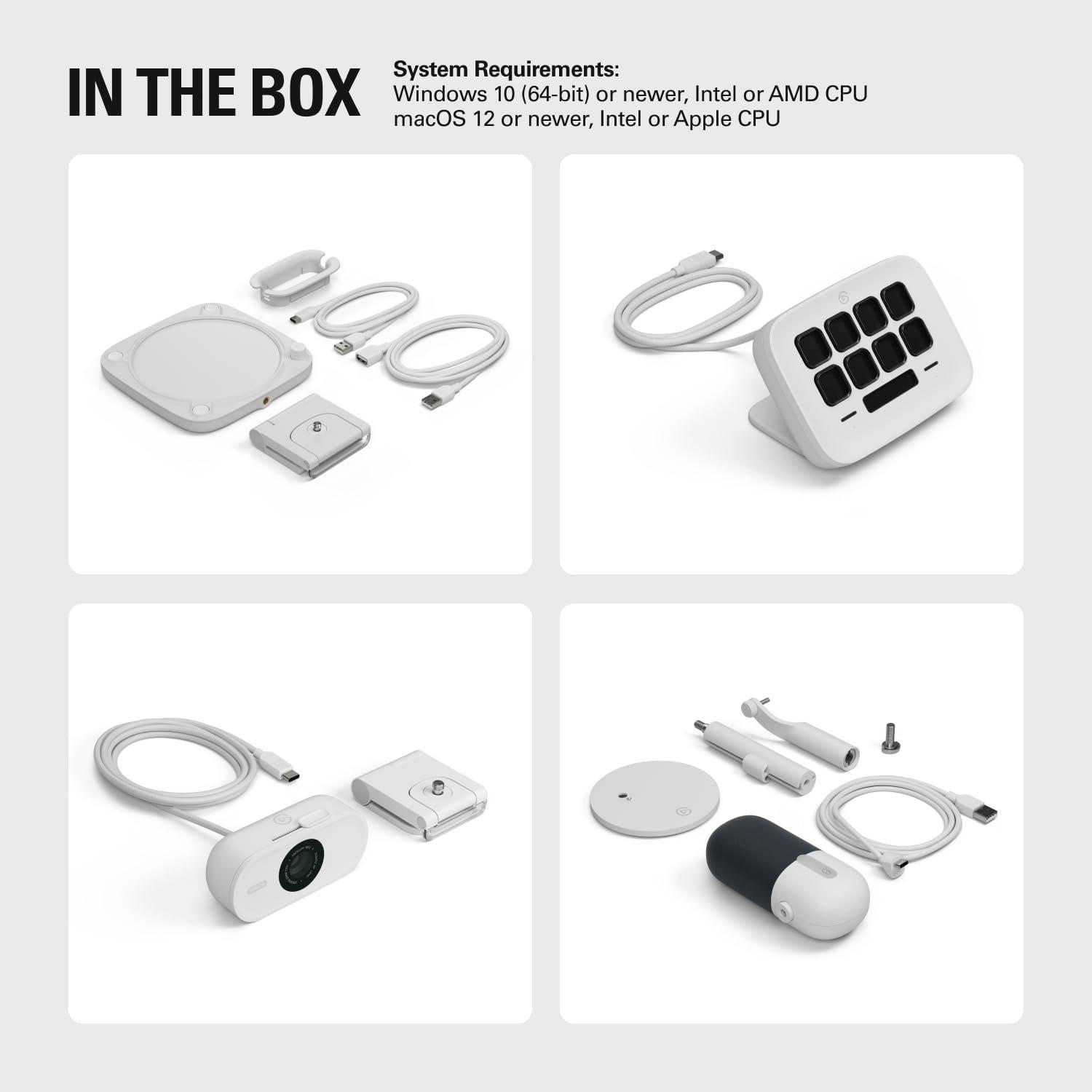 Kit de Oficina en Casa Elgato Wave Neo Webcam y Micrófono