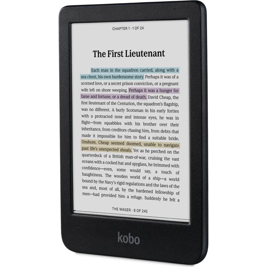 Kobo Clara Colour | Lector de eBooks 6" E Ink Kaleido 3 | 16GB
