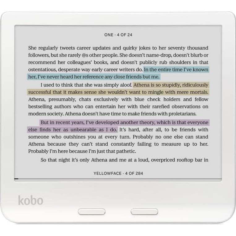 Kobo Libra Color eReader 7" Pantalla E Ink Kaleido Impermeable