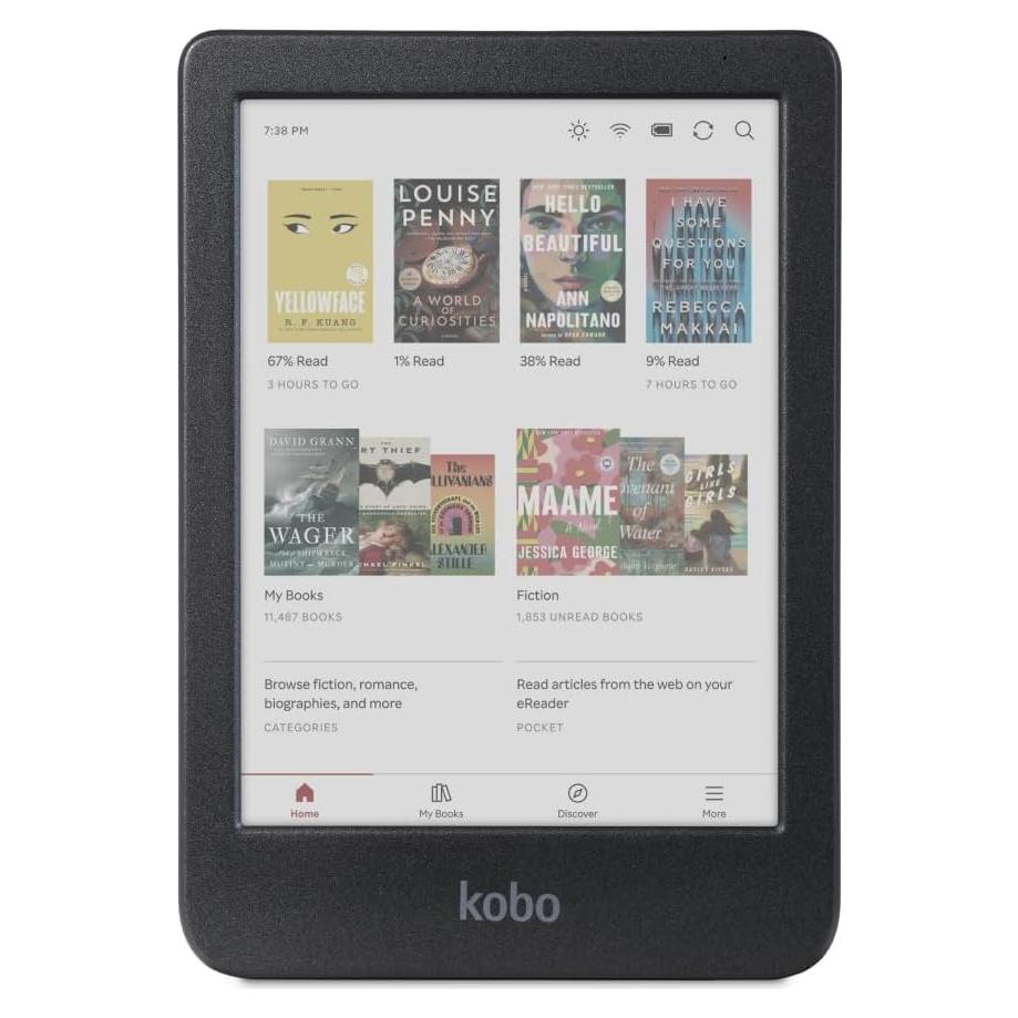 eReader Kobo Clara Color 6" E Ink Resistente al Agua 16GB