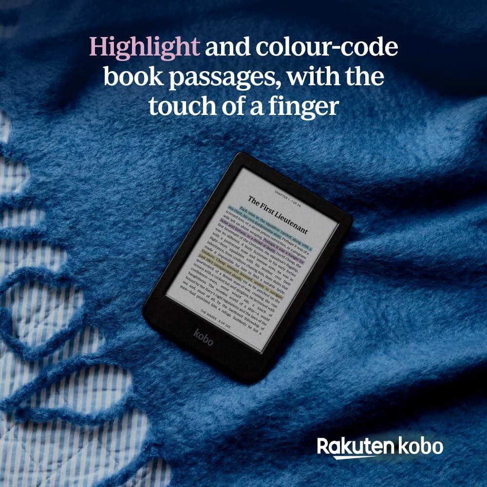 eReader Kobo Clara Color 6" E Ink Resistente al Agua 16GB