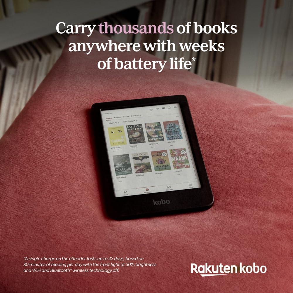 eReader Kobo Clara Color 6" E Ink Resistente al Agua 16GB