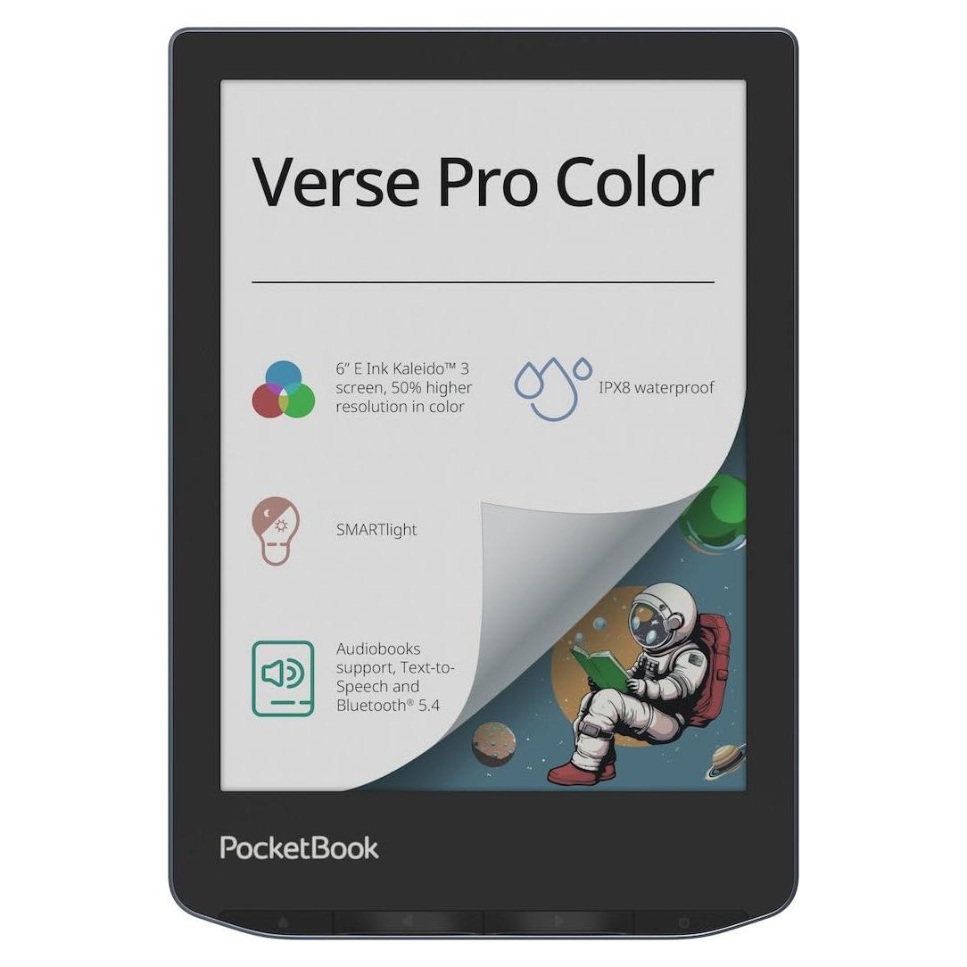 PocketBook Verse Pro Color 6" e-Reader E Ink Kaleido 3