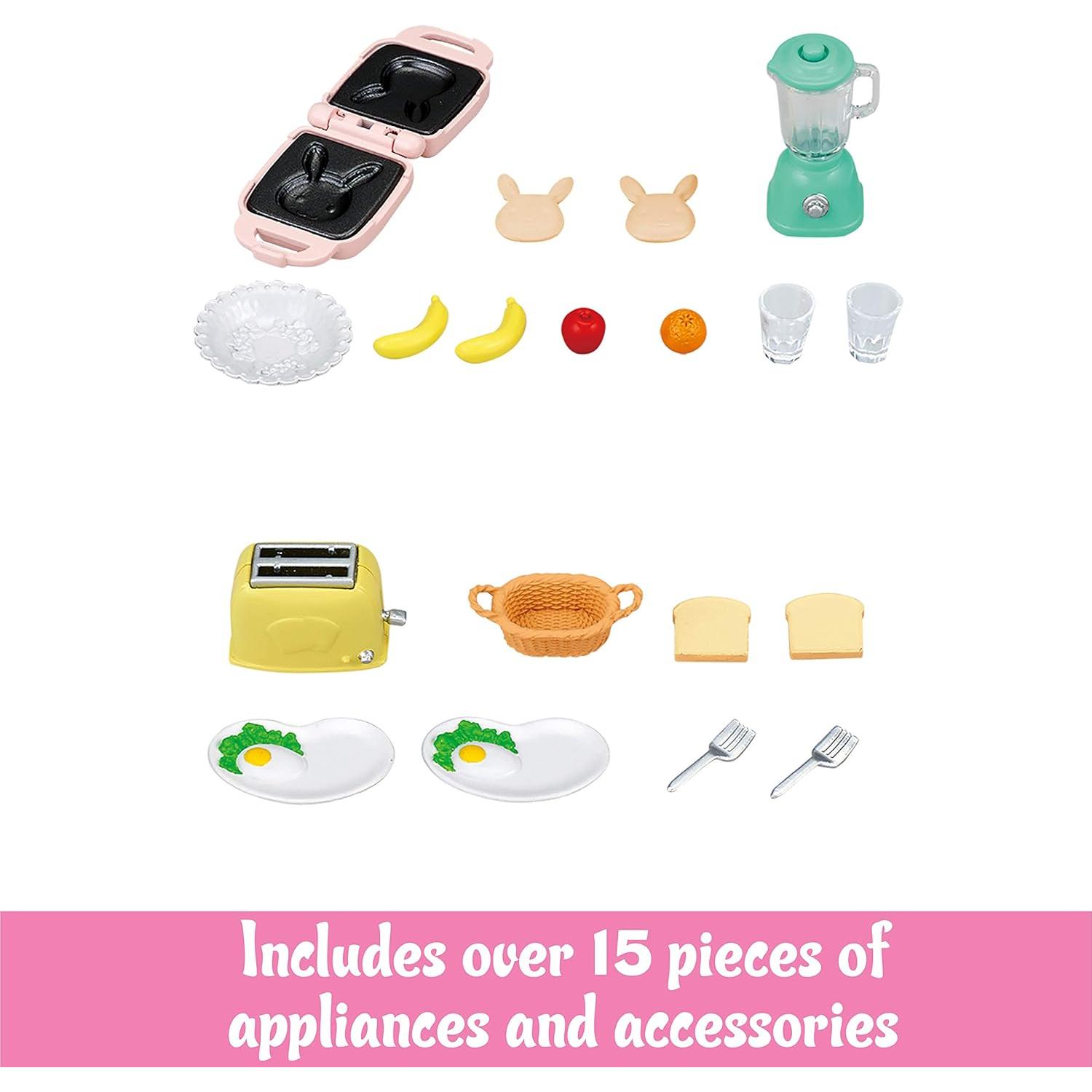 Set de Desayuno Calico Critters - Muebles para Casa de Muñecas