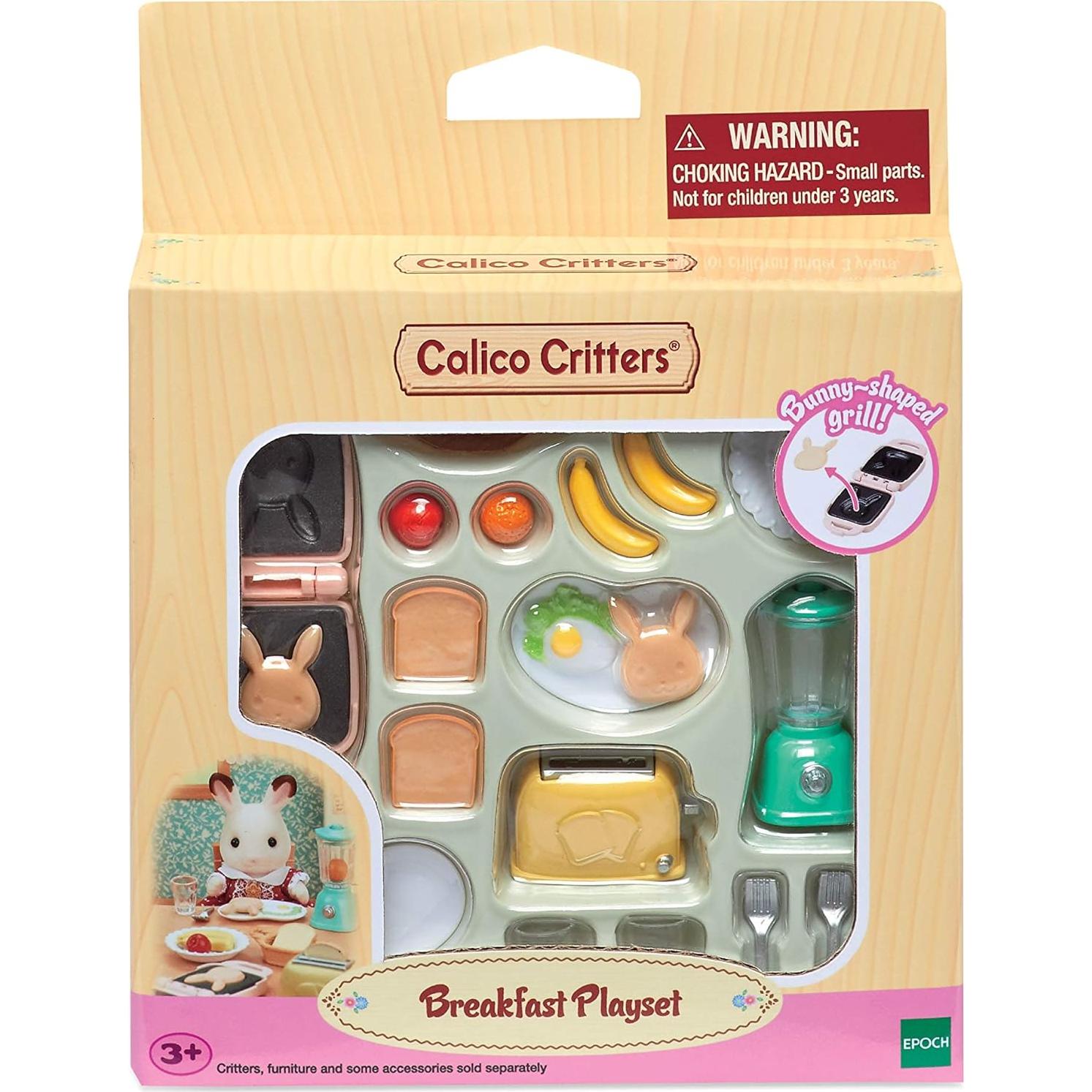 Set de Desayuno Calico Critters - Muebles para Casa de Muñecas