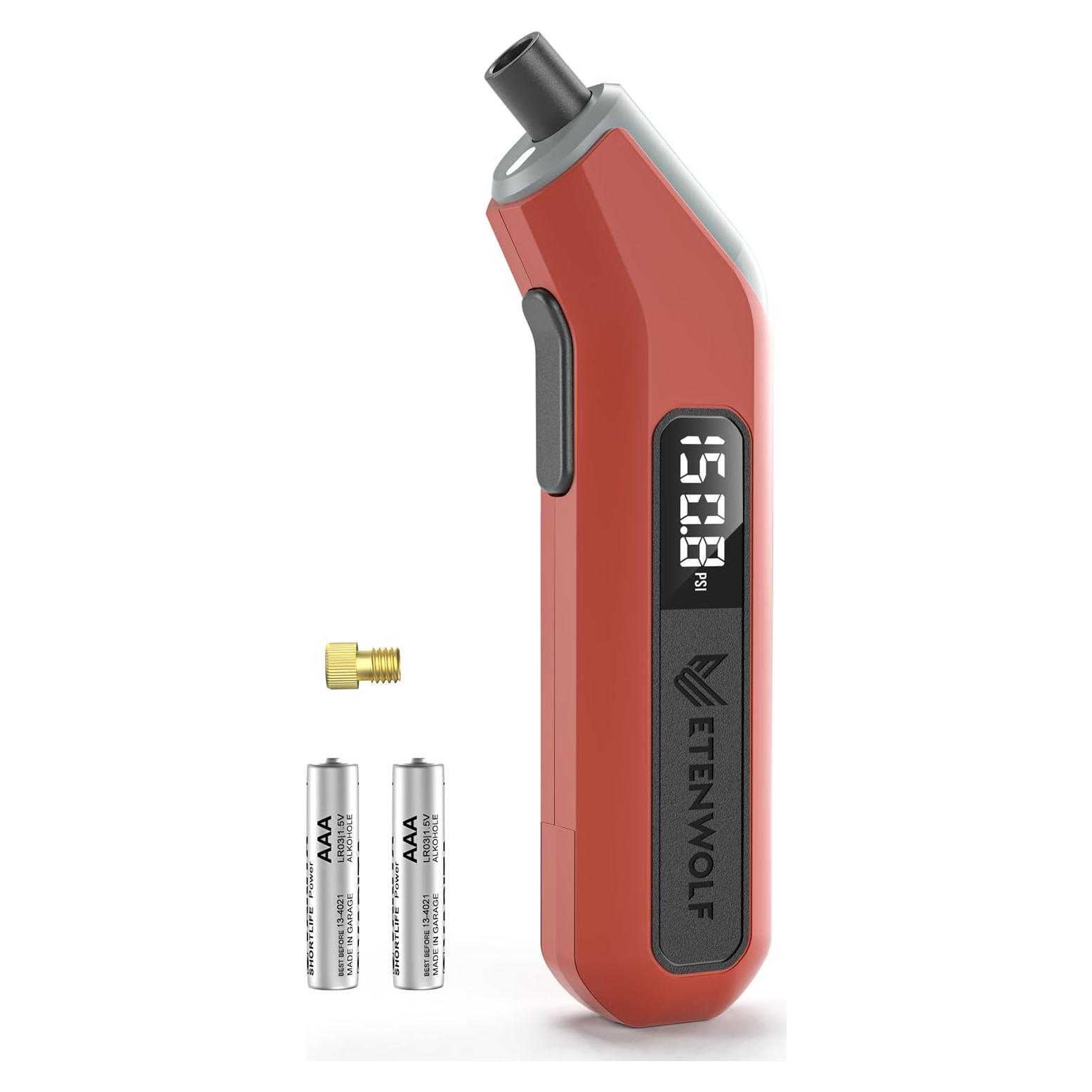 ETENWOLF T300 Plus Medidor Digital de Presión de Neumáticos 200 PSI