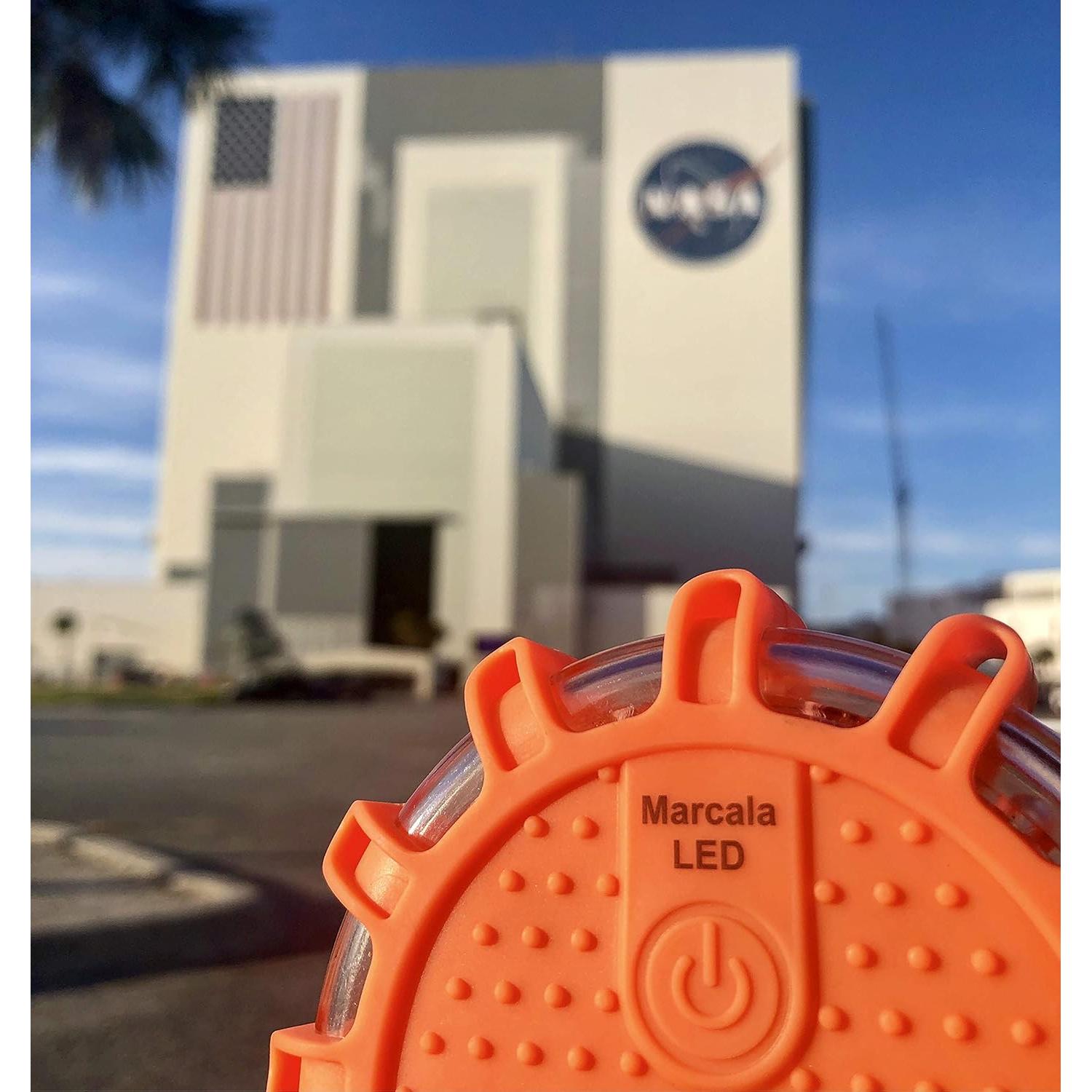 Flares de Emergencia LED Marcala 6-Pack a Prueba de Agua