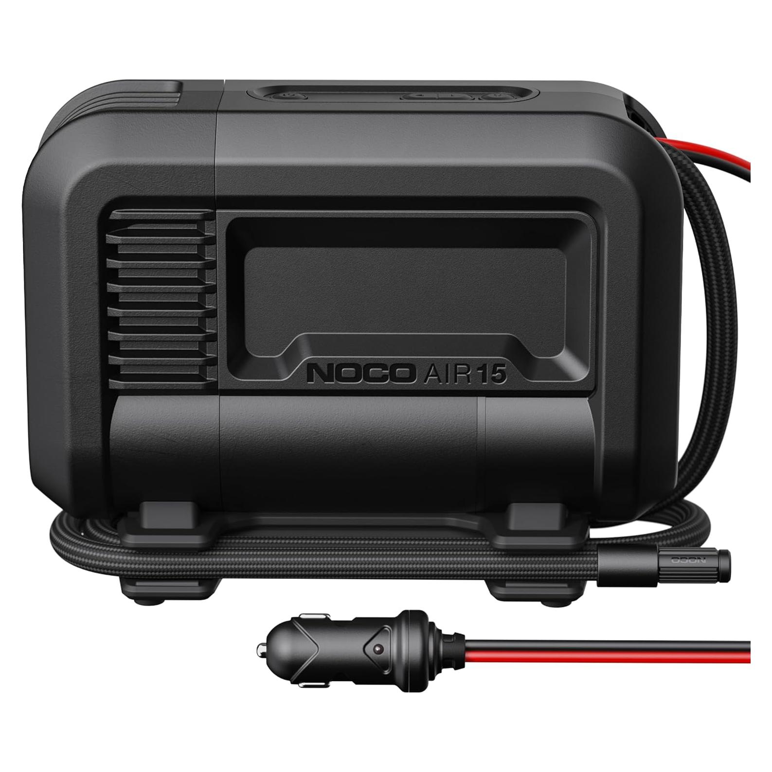 Compresor de Aire Portátil NOCO AIR15 15A 80 PSI Inflado Rápido