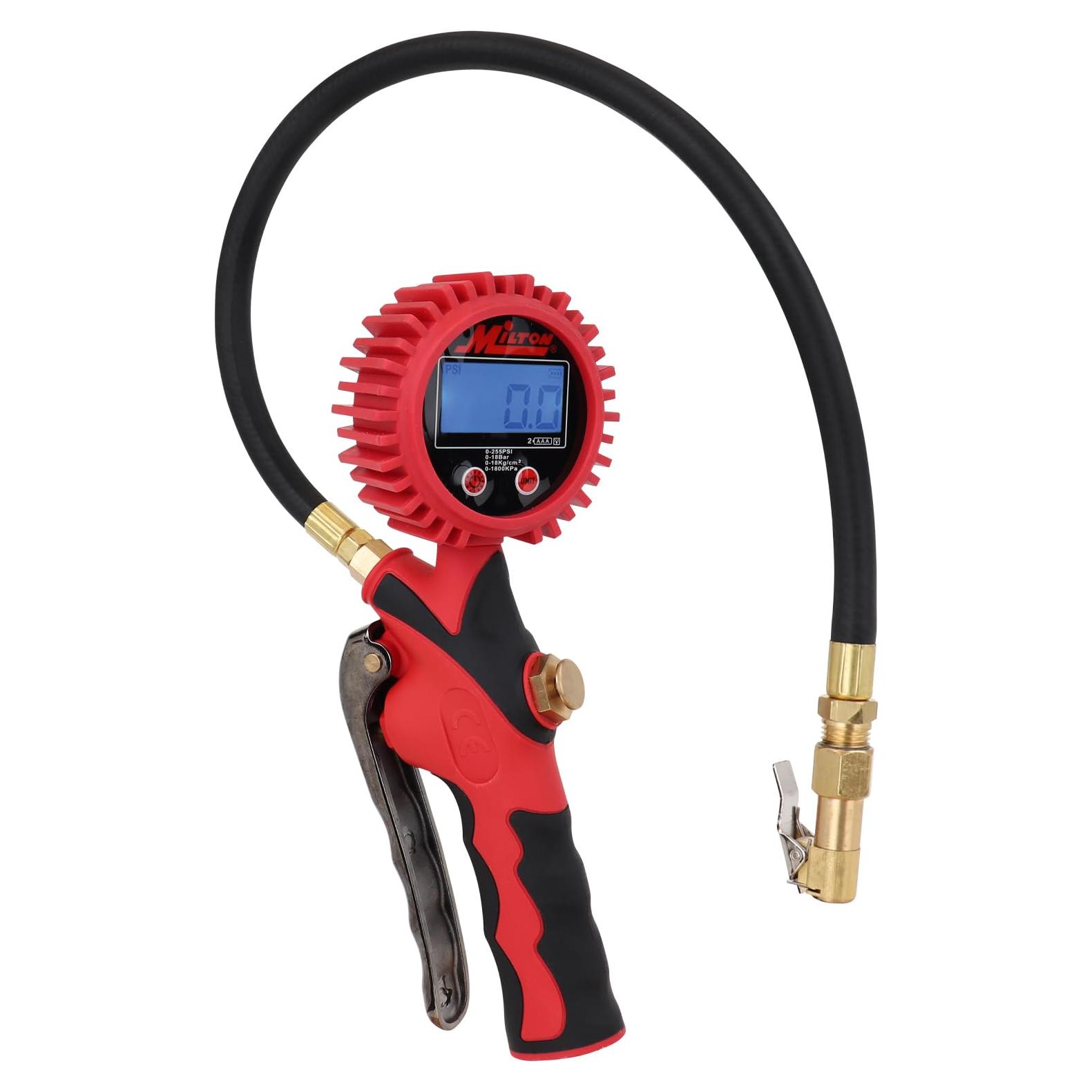 Medidor de presión de neumáticos digital Milton S-568 0-255 PSI