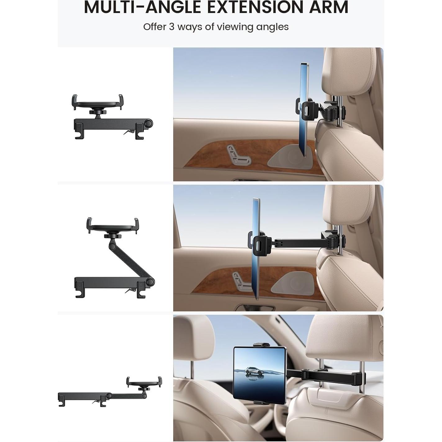 Soporte para Tableta en Reposacabezas Lamicall STCH01 - 4.7-13"