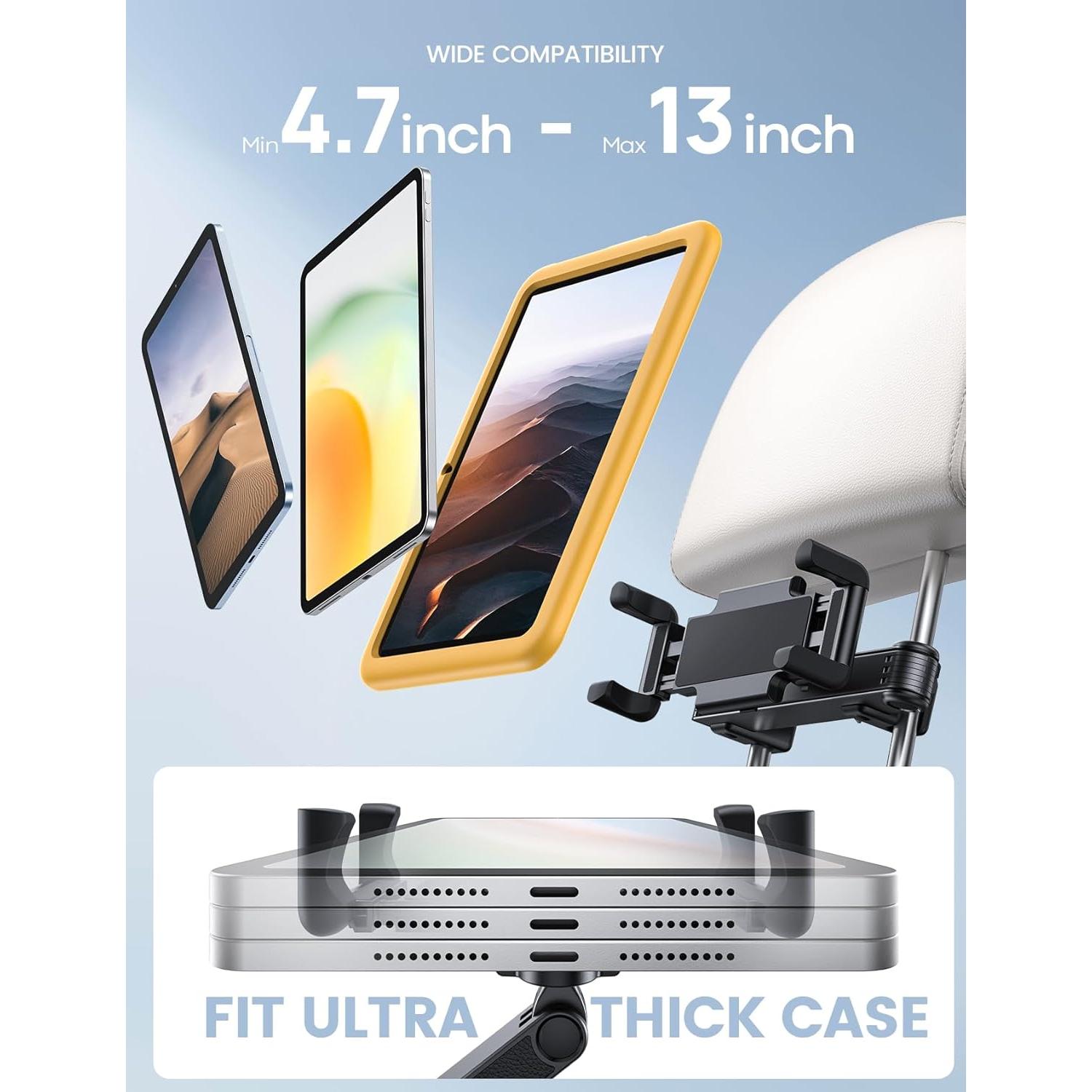 Soporte para Tableta Lamicall STCH04 - Reposacabezas Coche