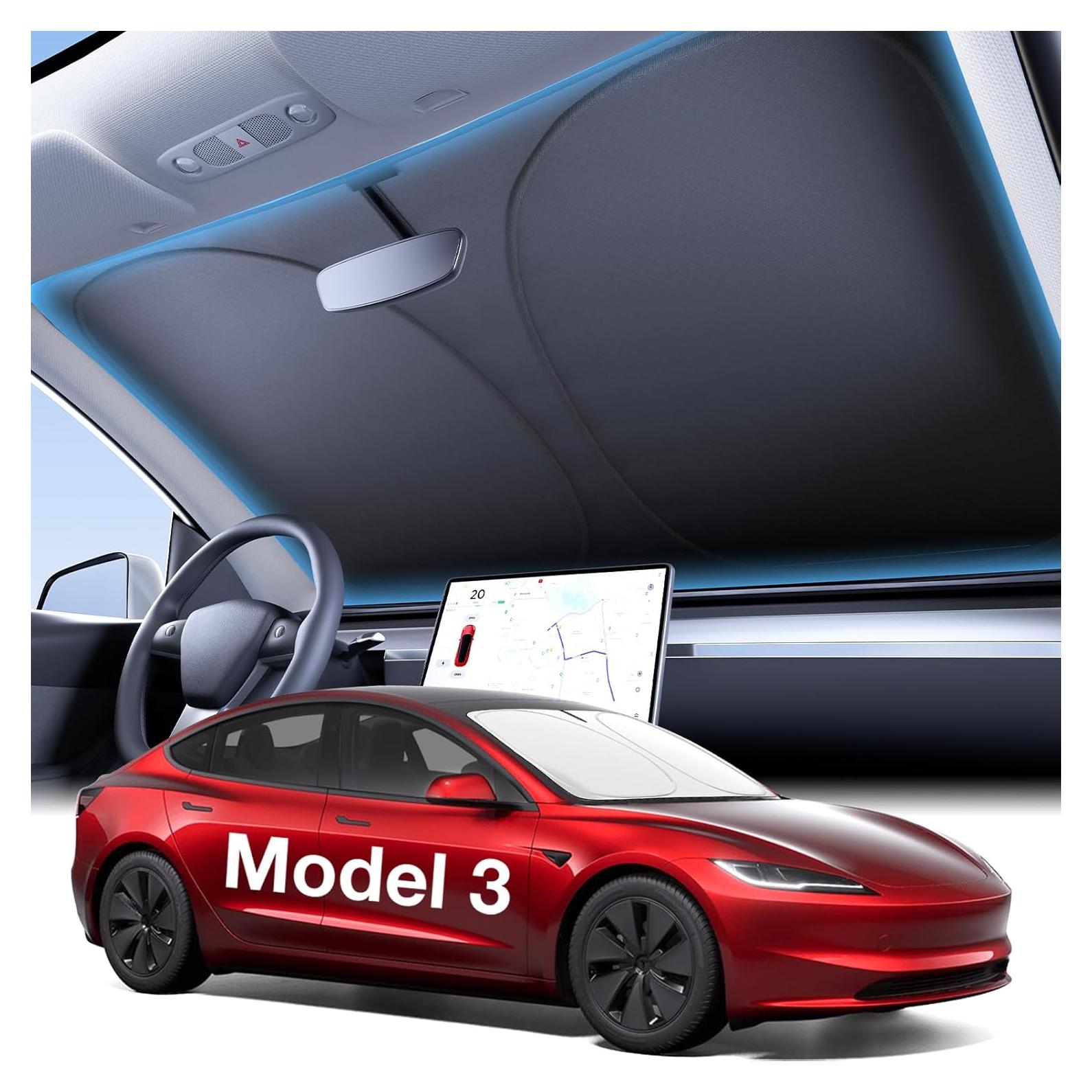 Sombrilla Parabrisas Wigoo para Tesla Model 3 2016-2026