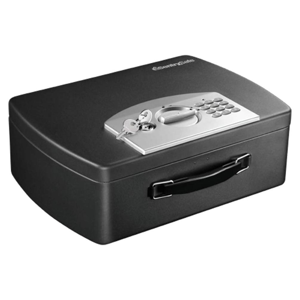 Caja de Seguridad Portátil SentrySafe P021E Negra con Cerradura Digital