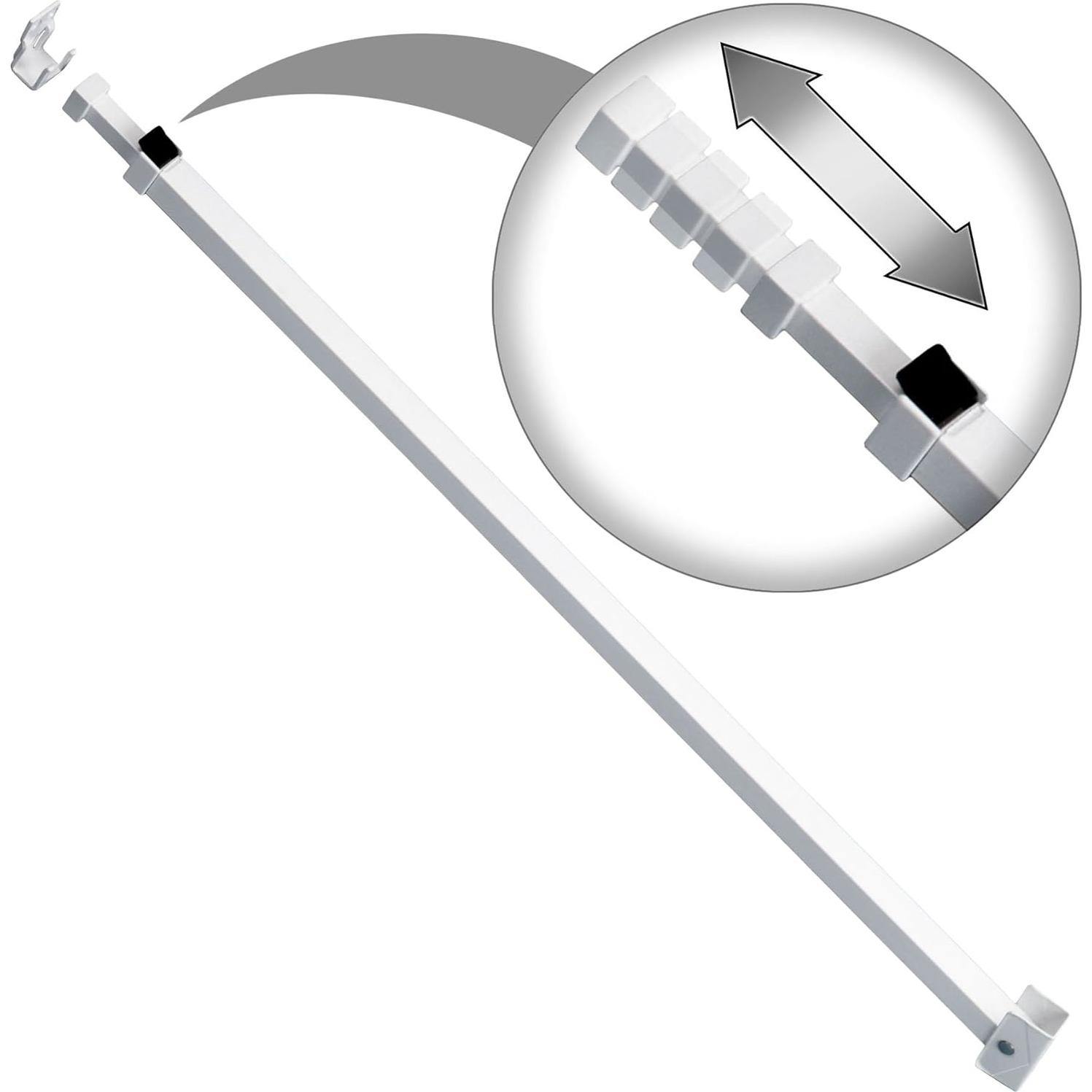 Barra de Seguridad Ajustable Ideal Security para Puertas Corredizas