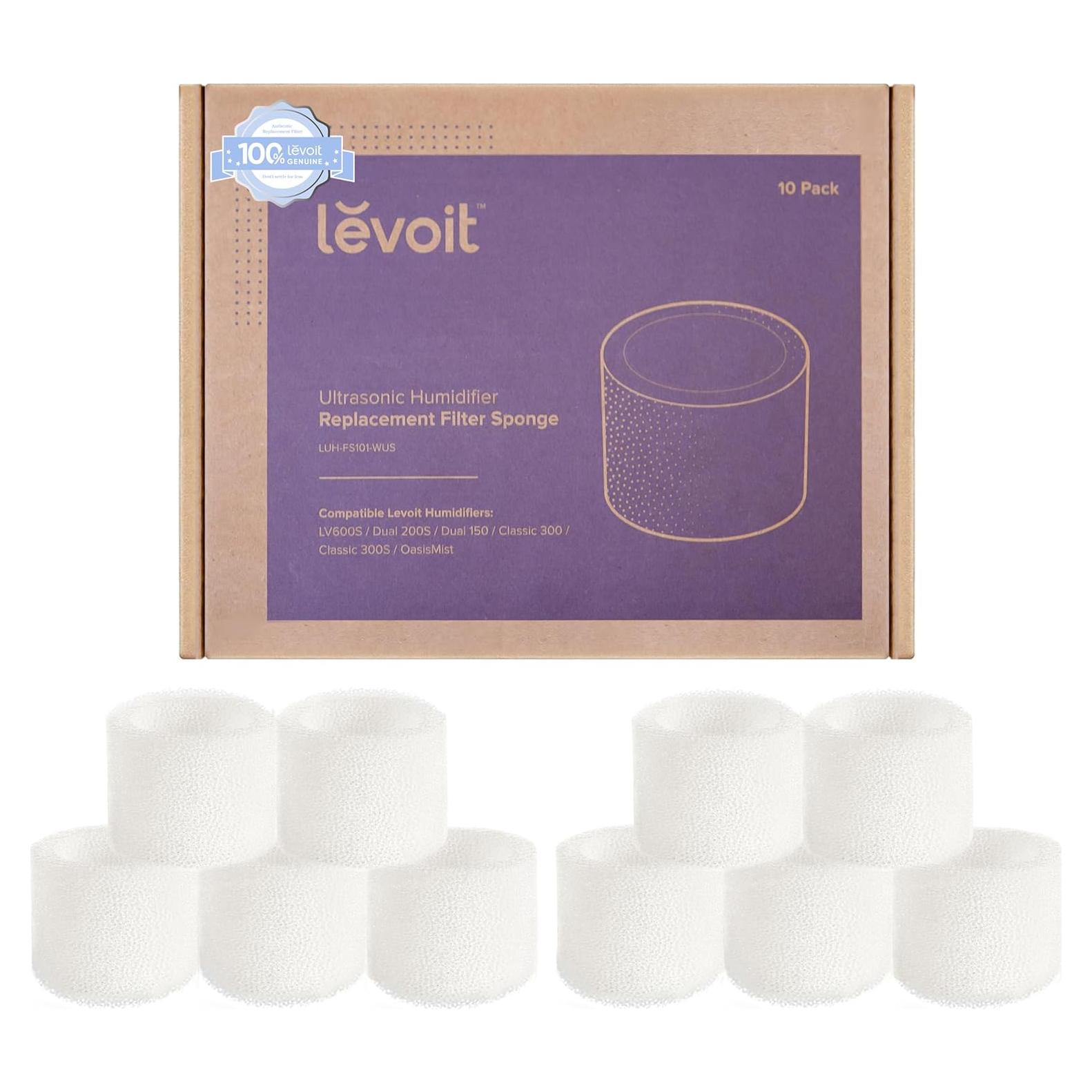 Filtros de Reemplazo LEVOIT para Humidificador - 10 Paquetes