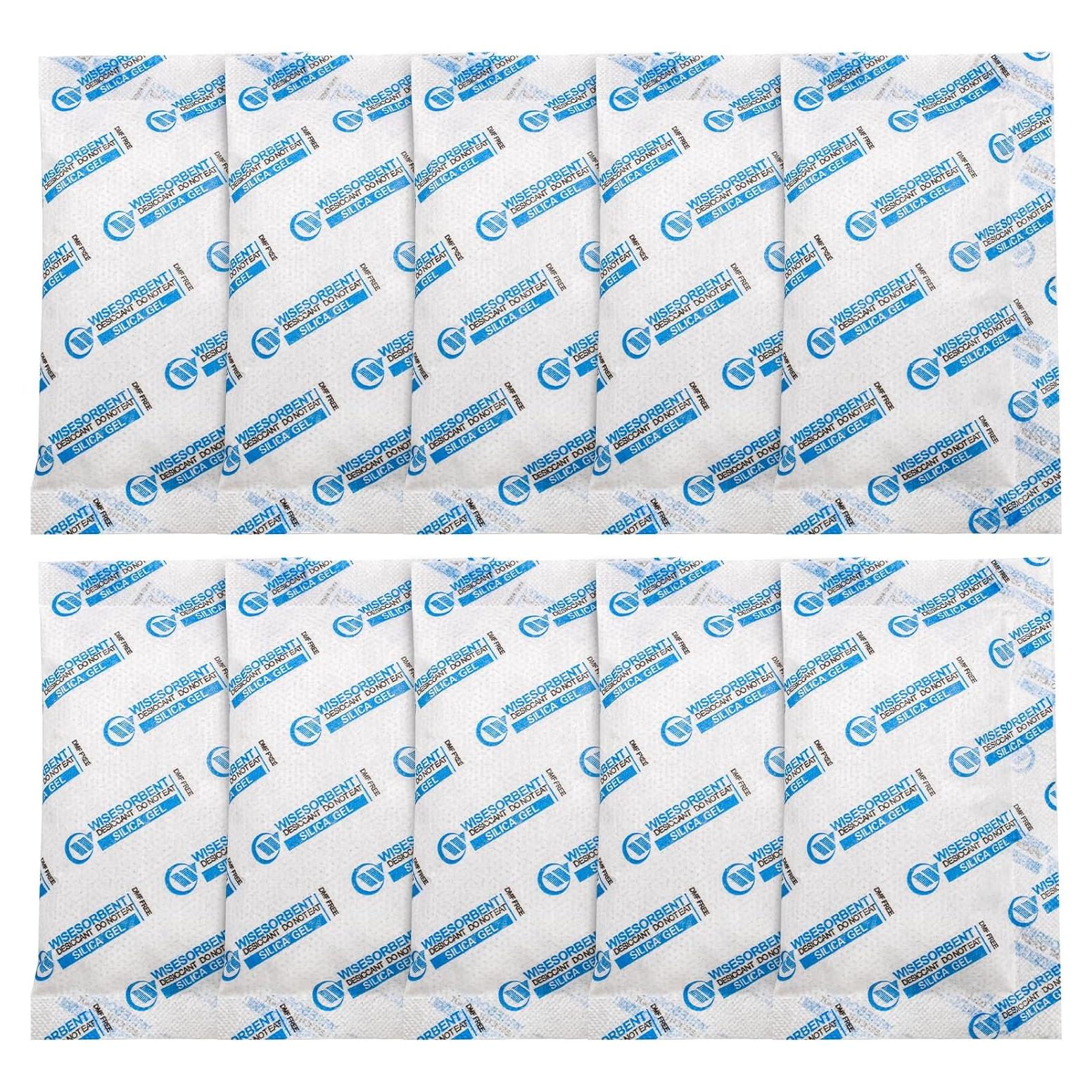 Paquetes de Gel de Sílice Wisesorbent 20g - 15 Piezas Deshidratantes
