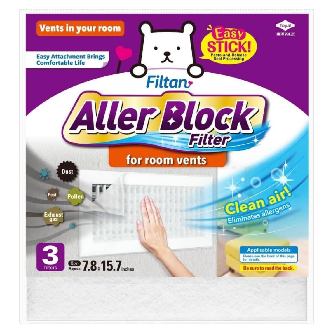 Filtros Antialérgicos Peel & Stick FILTAN S5420 - 3pcs