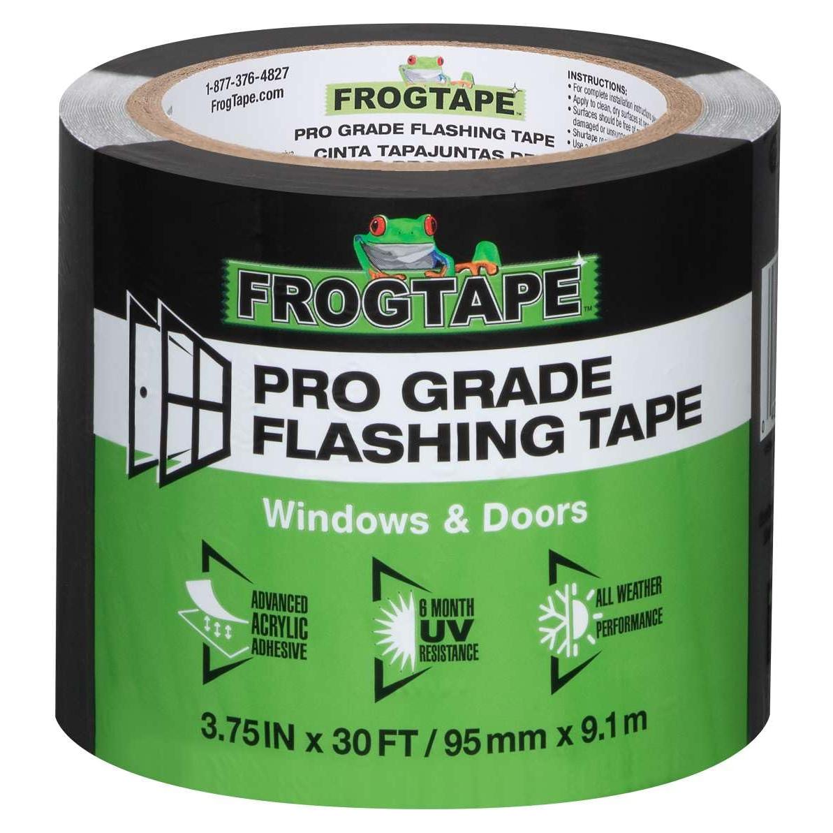 Cinta de Sellado FrogTape Pro Grade 9.5 cm x 9.14 m Negra