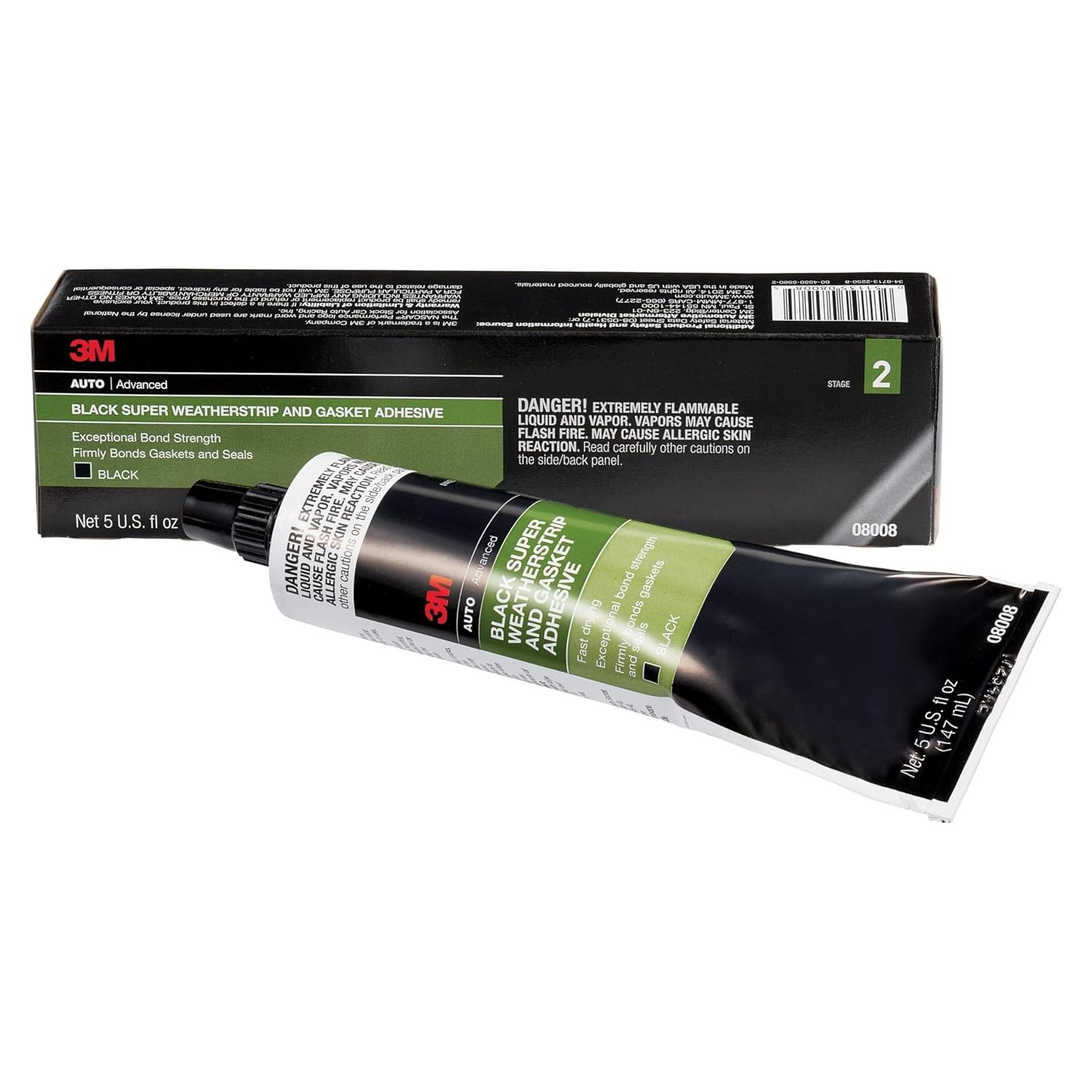 Adhesivo para Juntas y Sellos 3M Negro Super 148 ml