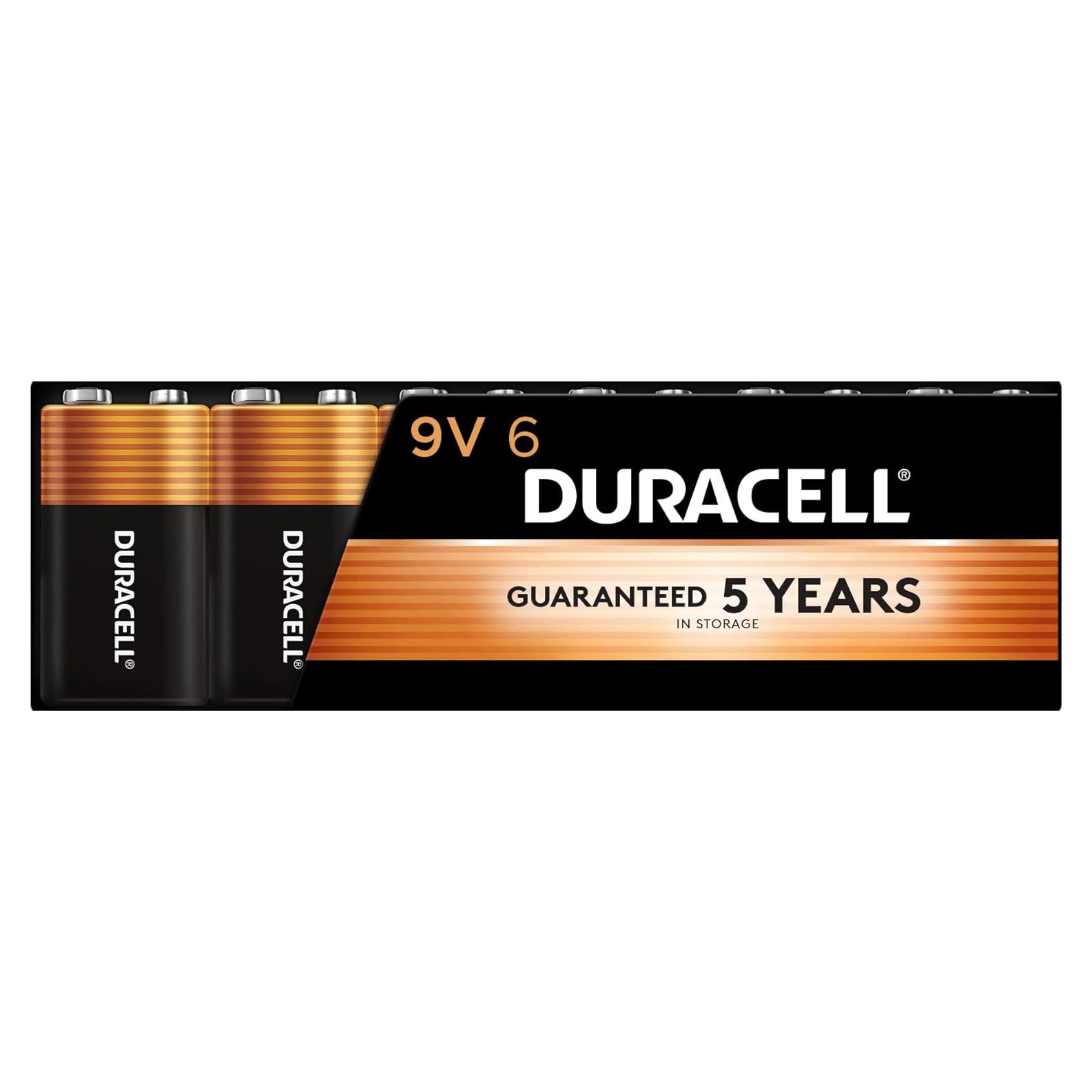 Batería Alcalina Duracell Coppertop 9V - Paquete de 1