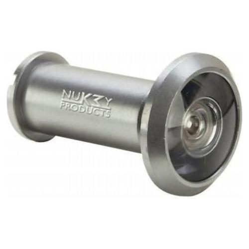 Visor de Puerta Nuk3y 220 Grados Níquel Satinado 1 Paquete