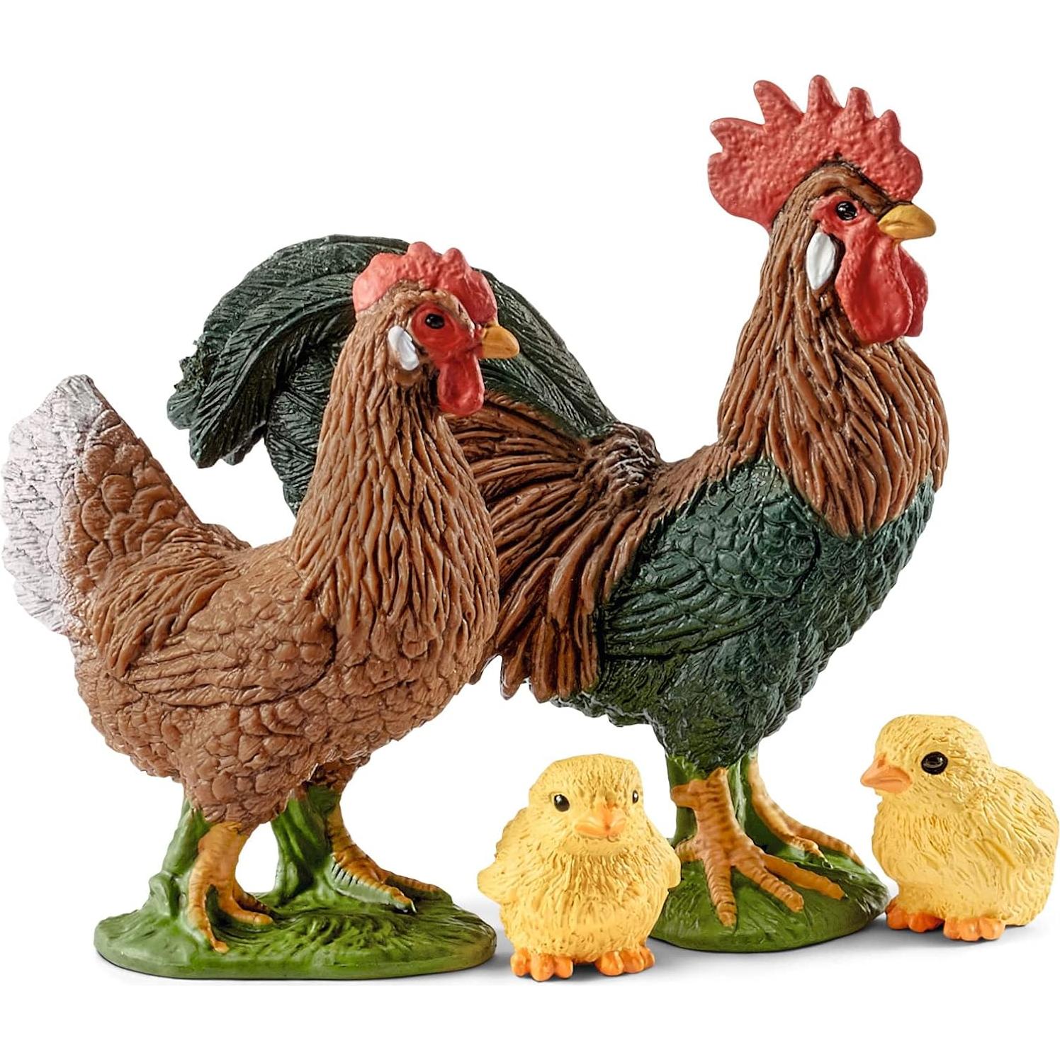 Coop de Gallos Schleich - Juguete Educativo Granja 19x10.8x17.3cm