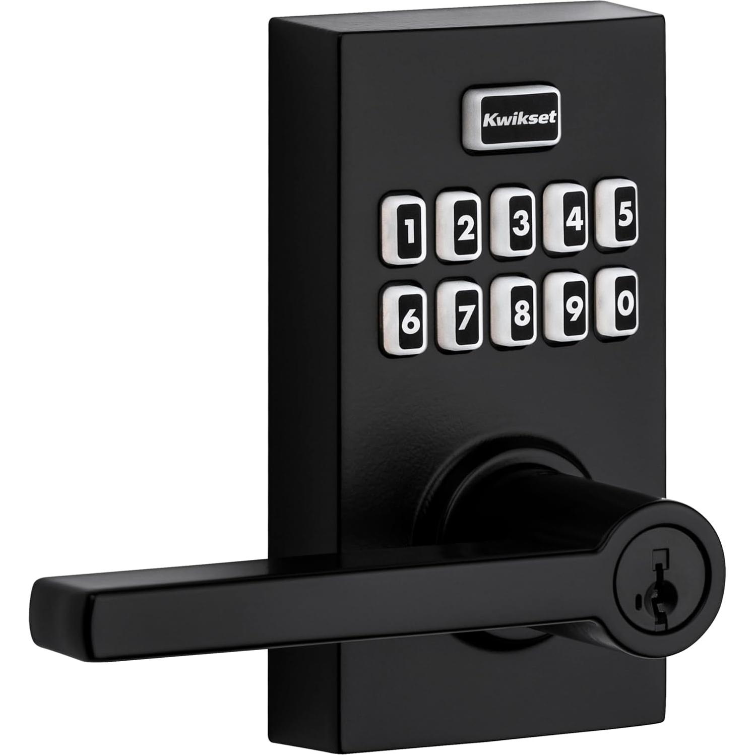 Cerradura Electrónica Kwikset SmartCode 917 Sin Llave Negra