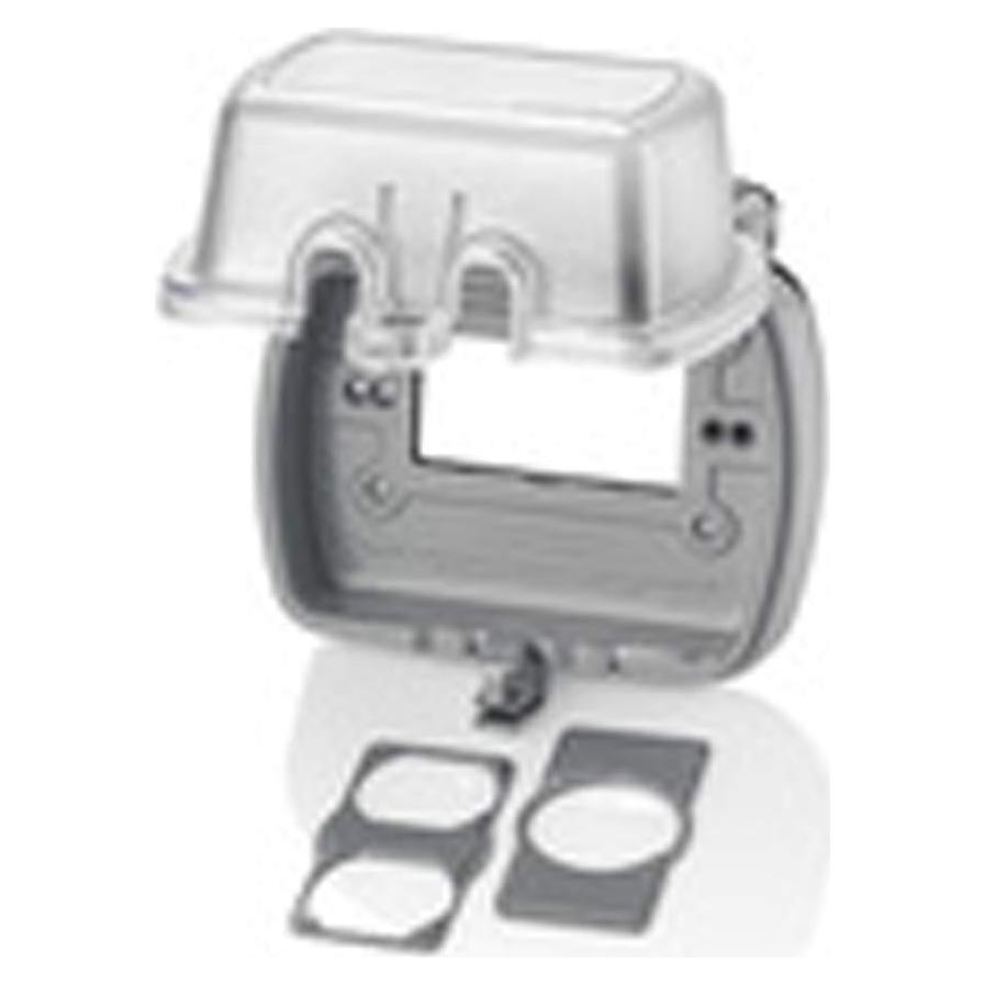 Caja de Salida Leviton 5981-UCL Horizontal Transparente