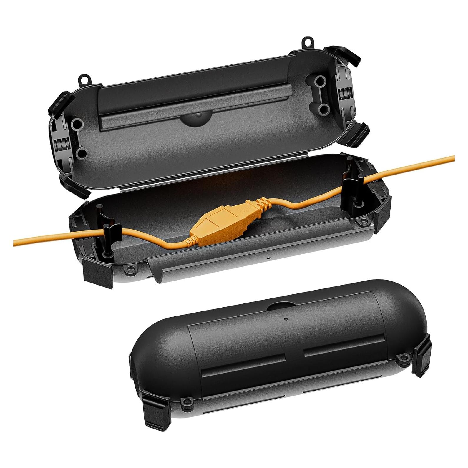 Cubierta de Cable de Extensión Exterior Iwillink - 2 Paquete Impermeable