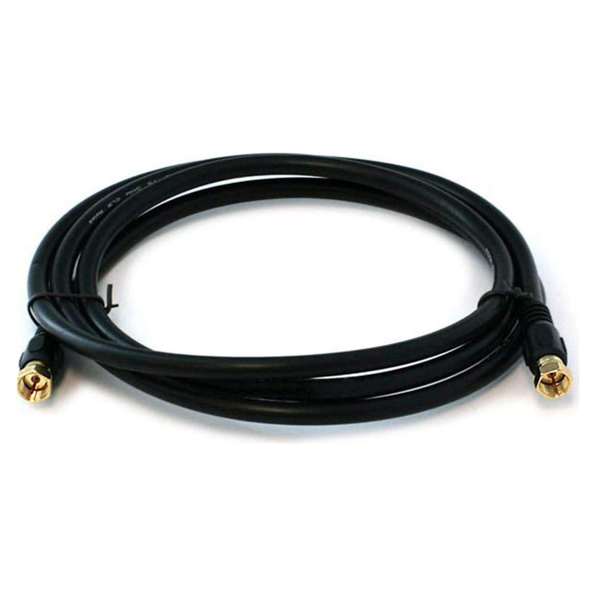 Cable Coaxial RG6 Monoprice 1.83m Cuádruple Blindaje 75 Ohm