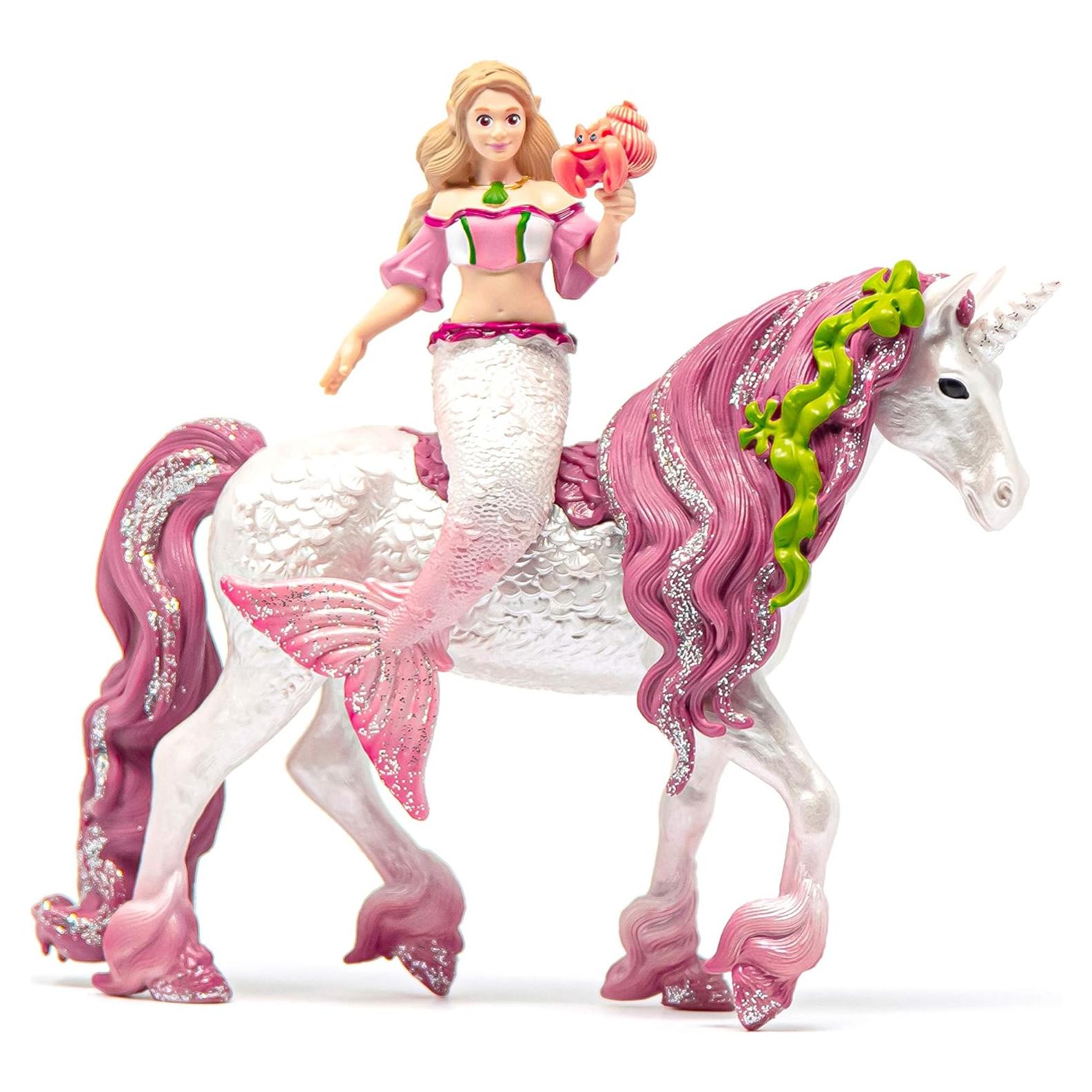 Juego de Sirena Feya y Unicornio Submarino Schleich