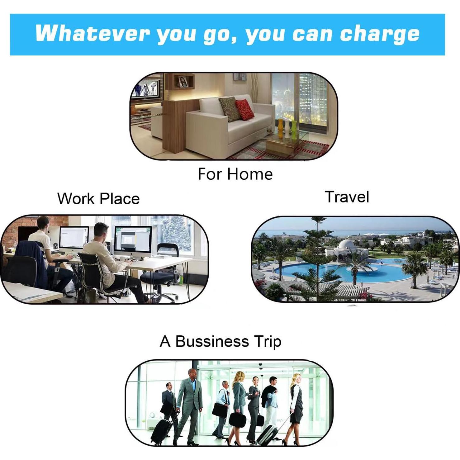 Cargador de Pared USB Doble 2.1A X-EDITION Paquete de 4