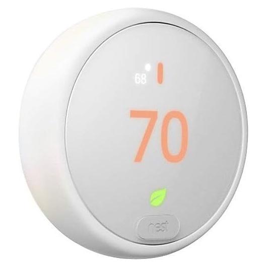 Termostato Inteligente Google Nest E - Programable, Blanco