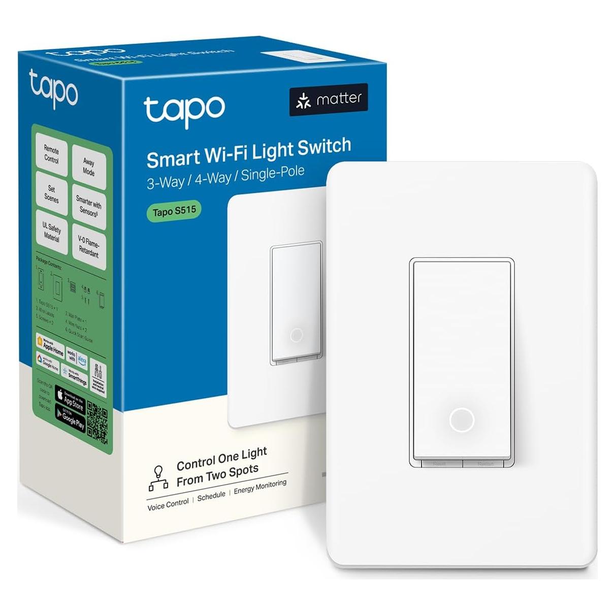 Interruptor Inteligente Tapo S515 TP-Link, 1/3/4 Vías, Wi-Fi