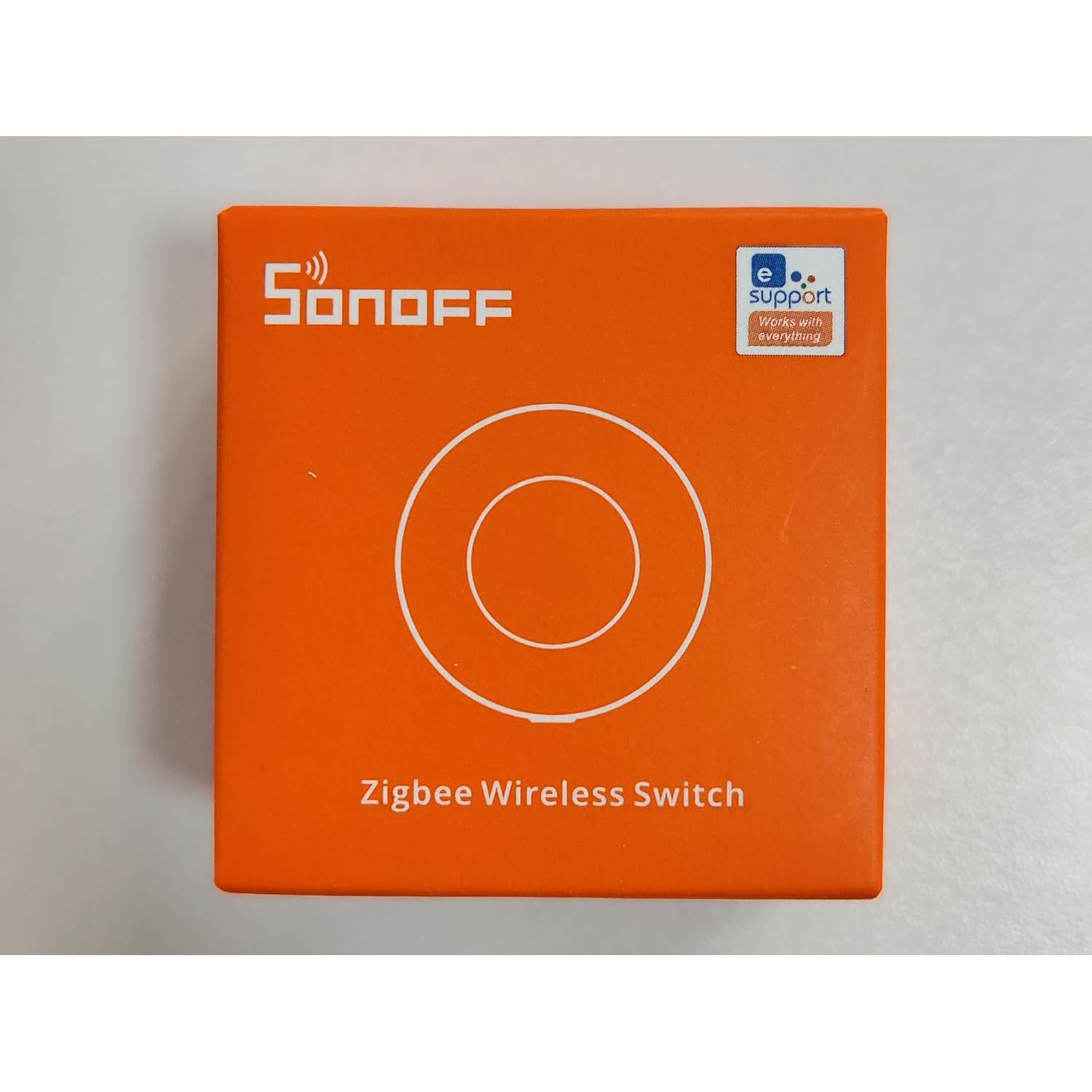 Interruptor Inalámbrico Zigbee SONOFF SNZB-01P con Control APP