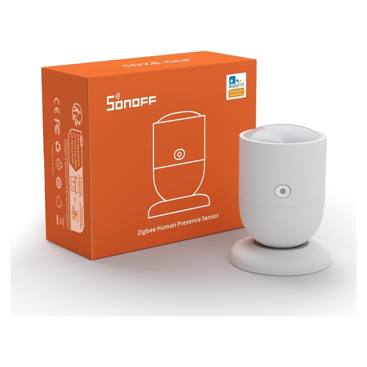 Sensor de Movimiento Zigbee SONOFF SNZB-06P Radar 5.8GHz