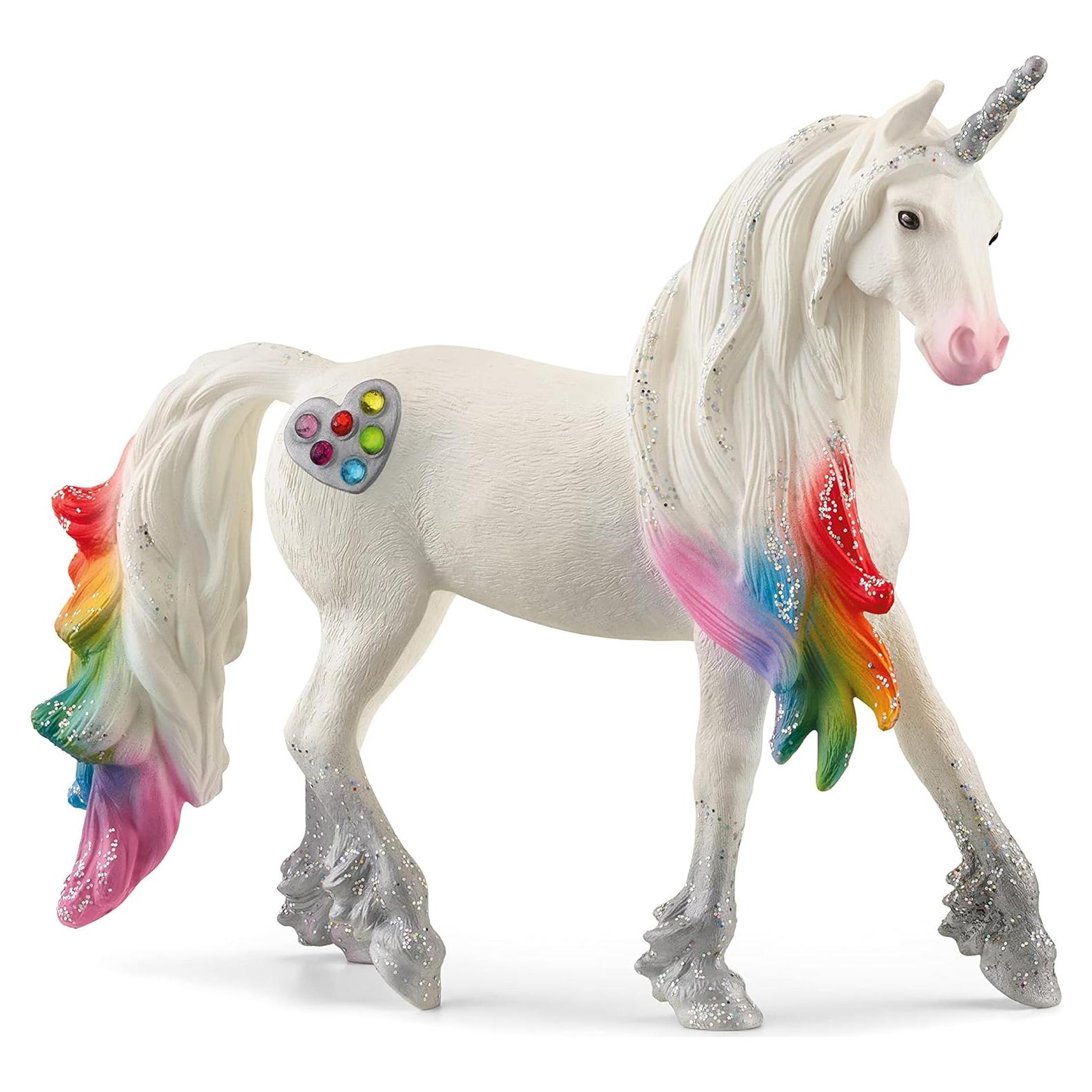 Potro Unicornio Amor Arcoíris Schleich 11,43 cm Multicolor