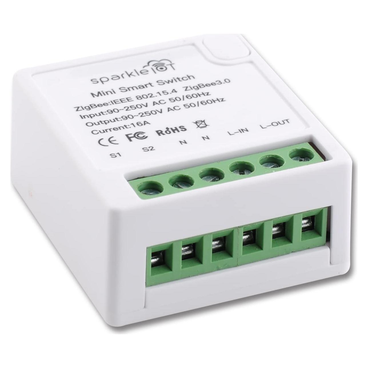 Módulo Relé Inteligente Zigbee 16A ShenZhen 2 Vías Control Remoto