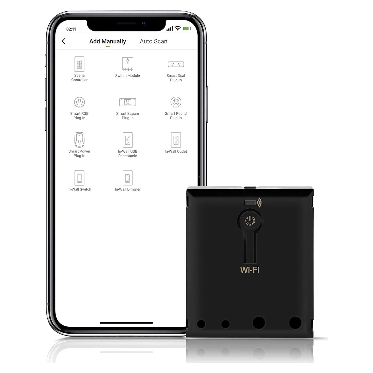 Módulo de Relé Wi-Fi TOPGREENER TGWFRSM1, Interruptor Inteligente Oculto